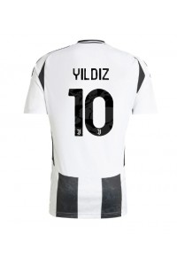 Juventus Kenan Yildiz #10 Voetbaltruitje Thuis tenue 2024-25 Korte Mouw